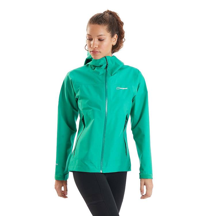 Dámska Nepremokavá Bunda Berghaus Gore Tex Paclite Dynak Zelene Slovensko 3857HSZIT